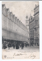 Anvers Antwerpen   Nouvelle Gare Centrale Côté Latéral   CPA Dos Divisé  Ecrite 1906 - Antwerpen