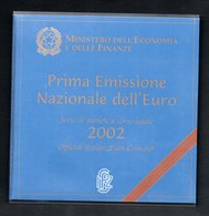 ITALIA SERIE 2002 - 8 VALORI - Jahressets & Polierte Platten