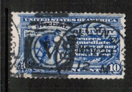 U.S.A.  Scott # E 6 F-VF USED (Stamp Scan # 600) - Expres & Aangetekend