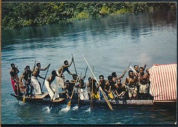 °°° 19003 - RWANDA - CANOE - 1971 With Stamps °°° - Rwanda