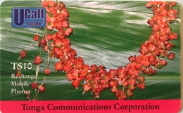 TONGA  -  Phonecard  - TCC - $10 - Tonga