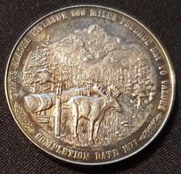 New Zealand - Trans Alaska Pipeline 1977 (silver) - Monedas Elongadas (elongated Coins)