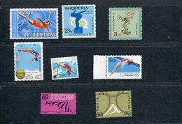 Lot De 8 Timbres ** - Salto De Trampolin