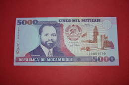 Mozambique - 5000 Meticais, 1991, P136, UNC - NEUF - Mozambique