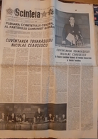 ROMANIA-SCANTEIA,ROMANIAN NEWSPAPER,15 APRIL 1989,COMMUNIST PERIOD - Autres & Non Classés