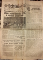 ROMANIA-SCANTEIA,ROMANIAN NEWSPAPER,14 APRIL 1989,COMMUNIST PERIOD - Other & Unclassified