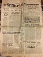 ROMANIA-SCANTEIA,ROMANIAN NEWSPAPER,12 APRIL 1989,COMMUNIST PERIOD - Other & Unclassified