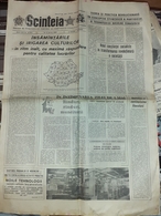 ROMANIA-SCANTEIA,ROMANIAN NEWSPAPER,6 APRIL 1989,COMMUNIST PERIOD - Other & Unclassified