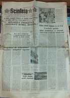 ROMANIA-SCANTEIA,ROMANIAN NEWSPAPER,3 APRIL 1989,COMMUNIST PERIOD - Sonstige & Ohne Zuordnung