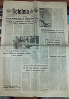 ROMANIA-SCANTEIA,ROMANIAN NEWSPAPER,9 NOVEMBER 1988,COMMUNIST PERIOD - Autres & Non Classés