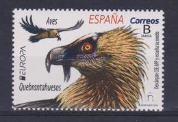 SPAIN, ESPANA, 2019, EUROPA, Bird, Lammergeier, Bearded Vuture MNH - Altri