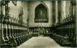 GERMANY - BLAUBEUREN - KLOSTERKIRCHE / CHORGESTUHL - ECHTE PHOTO. - 1950s/60s (BG7999) - Blaubeuren