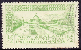 NEW ZEALAND 1925 ½d Yellow-Green/Green Dunedin Exhibition SG463 Used - Gebraucht