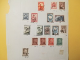 PAGINA PAGE ALBUM ARGENTINA 1938 SERVICIO OFFICIAL TAXE  ATTACCATI PAGE WITH STAMPS COLLEZIONI LOTTO LOTS - Collezioni & Lotti