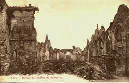 80   Somme   Roye   Ruines De L'Eglise St Pierre - Roye