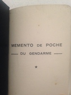 Mémento De Poche Du Gendarme (ancien) - Police