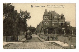 CPA-Carte Postale-Belgique- Furnes-Entrée De La Ville Par De Pont D'Ypres -VM13612 - Veurne