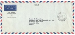 ENVELOPPE  PORT VILA NOUVELLES HEBRIDES 1963 POUR MARSEILLE / OCS - Briefe U. Dokumente