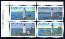 Canada  Lighthouses/fari 4 Valori - Otros & Sin Clasificación