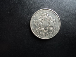 BARBADES * : 25 CENTS   2001    KM 13        SUP - Barbados (Barbuda)