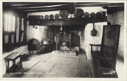 GB - WILMCOTE - Mary Arden's House - The Kitchen - Real Photograph From Walter SCOTT - Stratford Upon Avon