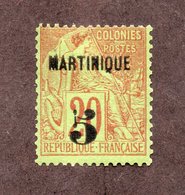 Martinique  N°1 N* TB Cote 80 Euros !!! - Unused Stamps