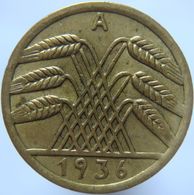 LaZooRo: Germany 5 Pfennig 1936 A XF / UNC - 5 Renten- & 5 Reichspfennig