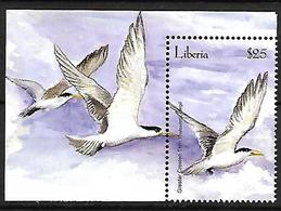 LIBERIA - MNH 2001 :    Greater Crested Tern  -  Thalasseus Bergii - Mouettes