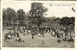 CP De USUMBURA " Marché Indigène " - Ruanda-Urundi