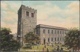 Penrith Parish Church, Cumberland, C.1905-10 - Davidson Bros Postcard - Penrith