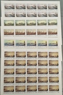 Russia 2001 - 5 Sheet St. Petersburg 300th Anniversary Architecture Art Paintings Castle Hermitage Stamps Michel 898-902 - Hojas Completas