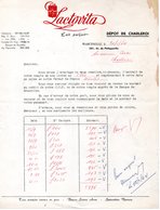 LACTOVITA - LAIT PARFAIT - TOUT PRODUITS LAITIERS EN GROS - MARCINELLE  20 JANVIER 1964. - Alimentaire