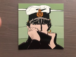 Cartolina Quadrata Corto Maltese Di Hugo Pratt Del 2011 - Fumetti