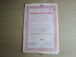 ACTION DE 250 FRANCS ANCIENS ETABLISSEMENTS BEROFF & HORINEK - Textiel