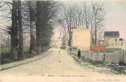 - Val D'oise -ref-699- Butry - Avenue De La Gare - Carte Colorisée - - Butry