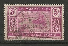 MAURITANIE N° 61 CACHET ATAR - Usati