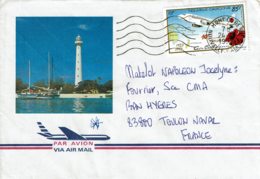 1993 - Nouvelle Calédonie - MONT DORE Pour La France - Tp N° PA 305 - 10e Anniversaire De La Création D' "Aircalin" - New Caledonia