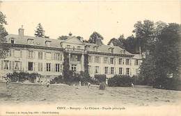 - Val D'oise -ref-657- Osny - Busagny - Le Chateau - Façade Prinicipale - Chateaux - Carte Bon Etat - - Osny