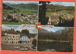 AUSTRIA - ÖSTERREICH - AUTRICHE - 1977 - 2,50S Linz - Salzbourg - Tamsweg - Gruss Aus Tamsweg - Multivues - Viaggiata Da - Tamsweg