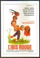 Carte Postale : L'Ibis Rouge (Jean Pierre Mocky - Cinéma - Affiche - Film) Illustration : Topor - Topor
