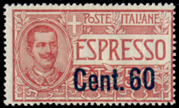 ITALY ITALIA REGNO 1922 60 CENT. ESPRESSO (Sass. Esp. 6) MNH ** OFFERTA! - Express Mail