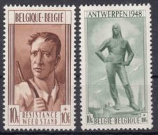 Belgium 1948 Mi#828-829 Mint Hinged - Unused Stamps