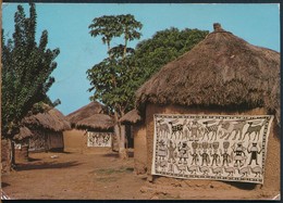 °°° 19116 - BENIN - FAKAHA - VILLAGE DES PEINTRES SUR TOILE - 1991 With Stamps °°° - Benin