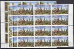 Thailand 1994 Temples Mi#1589-1592 Mint Never Hinged Pieces Of 9 - Thaïlande