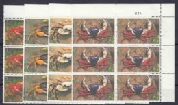 Thailand 1994 Animals Crabs Mi#1603-1606 Mint Never Hinged Pieces Of 6 - Thailand