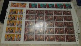 Thailand 1997 Mi#1787-1790 Mint Never Hinged Full Sheets Of 25 - Thailand