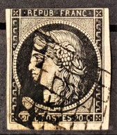 FRANCE 1849 - Canceled - YT 3a - 20c - 1849-1850 Ceres