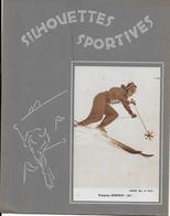 Protège-cahier - Silhouettes Sportives ( Ski) -  Françoise GIGNOUX - Sports