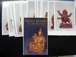 16 Cards In Folder Ussr 1981 Tibetan Bronzes From Hermitage Museum Sculptures Tibet - Tibet