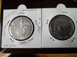 5 Reichsmark 1937 ( ZECCA G ) Argento - Paul Von Hindenburg - 5 Reichsmark